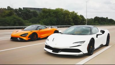 The Hamilton Collection-Ferrari SF90 VS McLaren 765LT. Loser Leaves Collection!