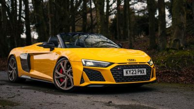 Telusuri Foto-Foto Mengejutkan Audi R8 Spyder 2023 – Road & Track