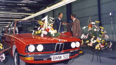 A Rare Look At The Hydrogen BMW 5 Series E12, The 520h