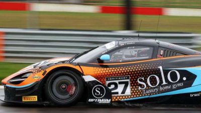 Epperstone McLaren factory racing driver Tom Gamble’s tested his new McLaren 720S GT3 Evo at Donington Park