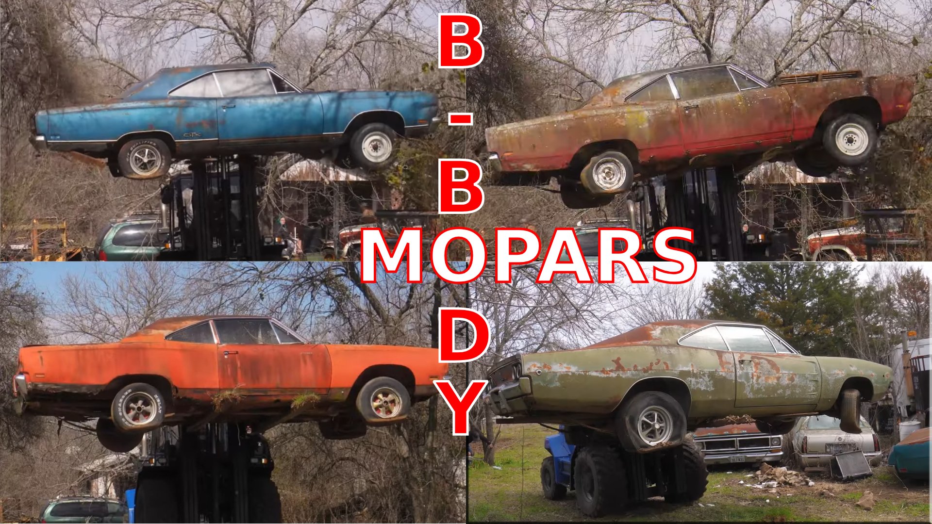 rescued hoard of b body mopars rusting since the 80s 68 charger 69 gtx 440 included 230185 1.jpg