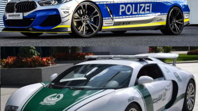 7 Fastest Police Cars Around The World - Times Now