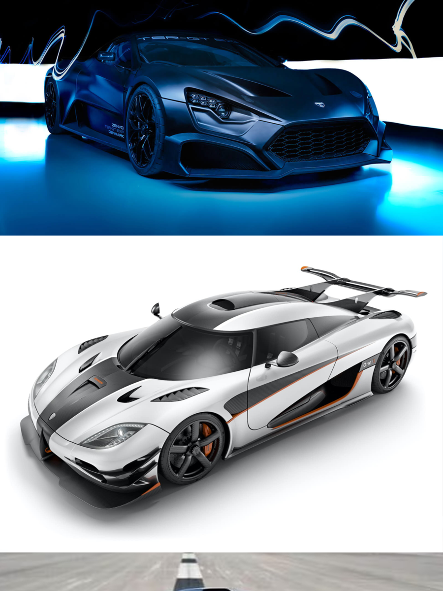 7 Fastest V8 Engine Supercars Ever Made, Henessey Venom F5, SSC Tuatara, Koenigsegg Agera RS, Koenigsegg One:1, Henessey Venom GT, Zenvo TSR-GT, SSC Ultimate Aero