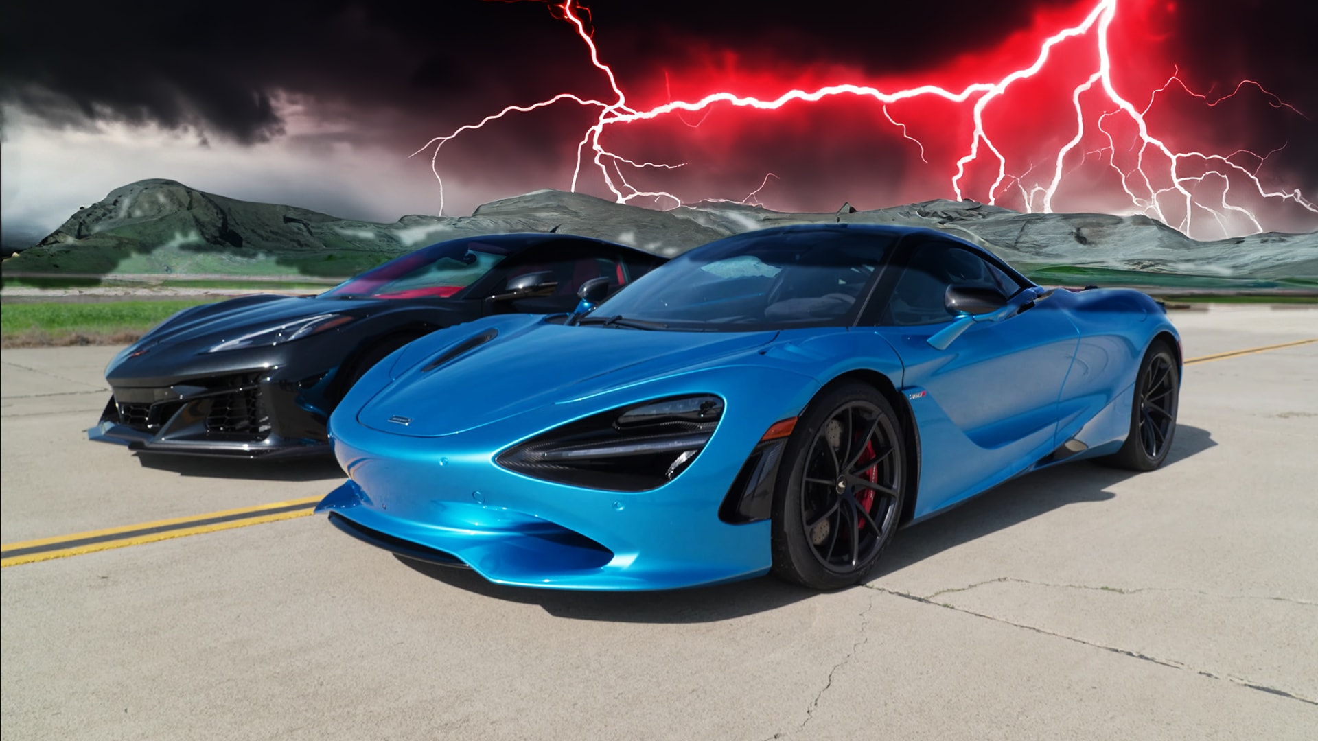 McLaren 750S vs. Chevrolet Corvette E-Ray