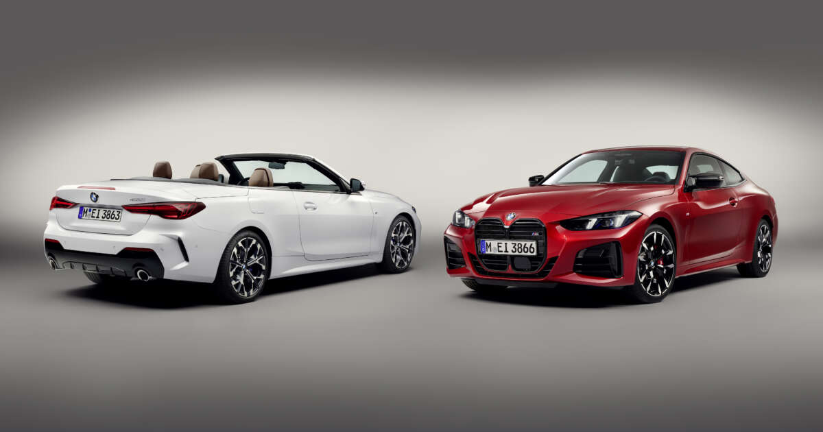 2024 BMW 4 Series Coupé, Convertible facelifts debut; mild-hybrid petrols and diesels, Curved Display, OS 8.5