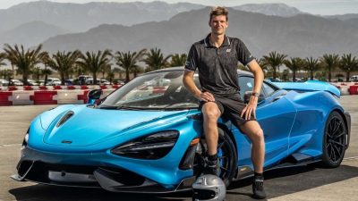 Tennis Star Hubi Hurkacz Takes A Dream Drive In A McLaren 765LT Spider