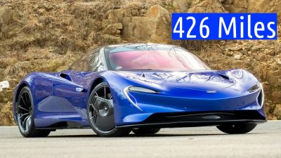 2020 McLaren Speedtail in Burton Blue