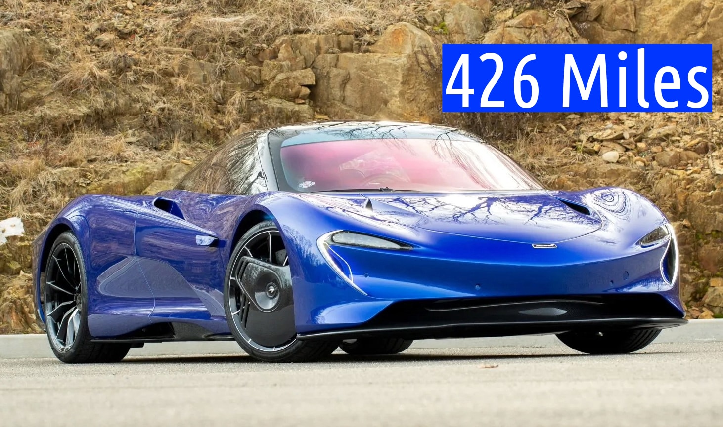 2020 McLaren Speedtail in Burton Blue