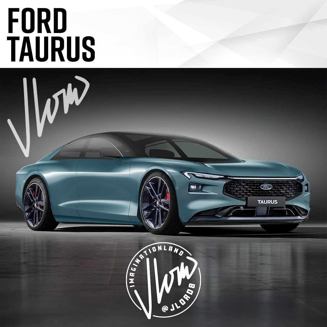 Ford Taurus rendering by jlord8