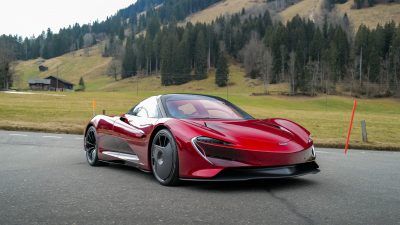 Mika Häkkinen beat Rowan Atkinson to this McLaren Speedtail