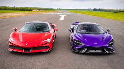 Ferrari SF90 vs McLaren 765LT