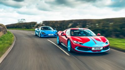 Leiters two ways: McLaren 750S vs Ferrari 296 GTB twin test review