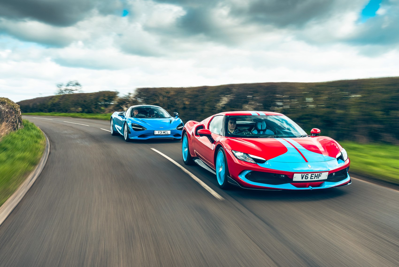 Leiters two ways: McLaren 750S vs Ferrari 296 GTB twin test review