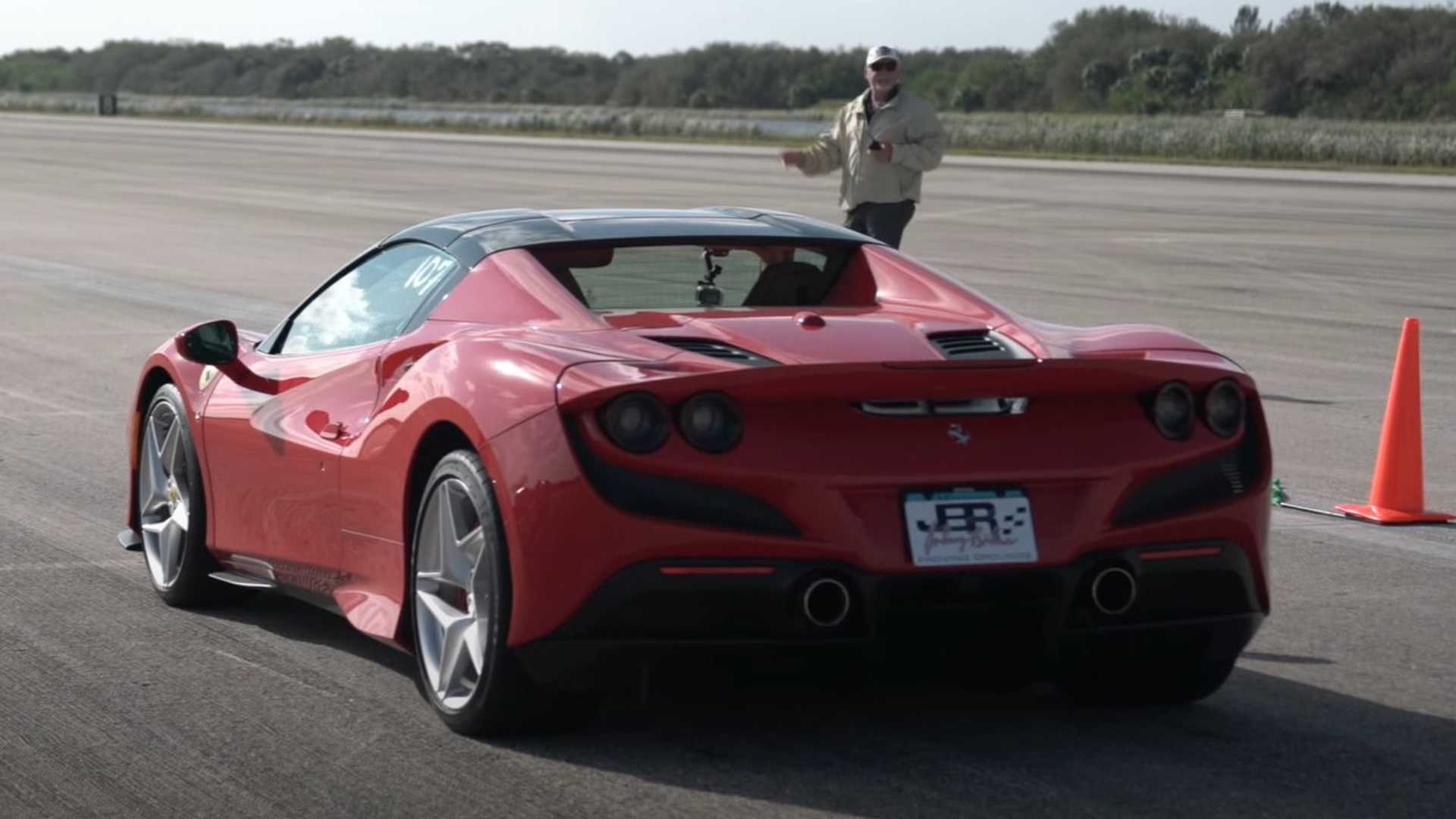 Watch Ferrari F8 Spider Hit Its Factory Top Speed