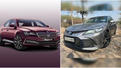 Skoda Superb Vs Toyota Camry Hybrid 2024