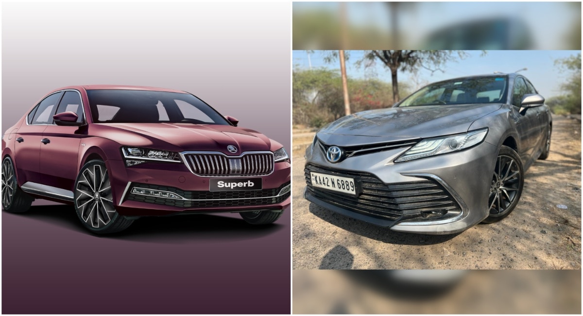 Skoda Superb Vs Toyota Camry Hybrid 2024