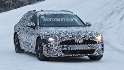 2026 Audi A7 Avant spy shots: A6 wagon's replacement spotted