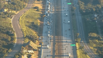 Crash near Escondido prompts lane closures ahead of morning commute