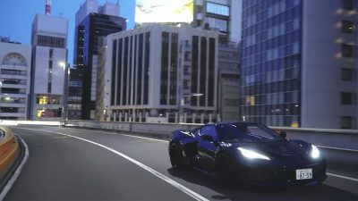 [VIDEO] Chevrolet Japan Drives a Black RHD Corvette Z06 Around Town