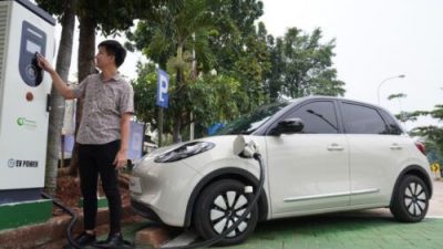 Wuling Berikan Fasilitas Pengisian Daya Cepat untuk Pengguna BinguoEV