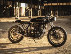 Temukan Keunikan Suzuki GS850 Kustom yang Dipenuhi dengan Sentuhan Klasik Cafe Racer!