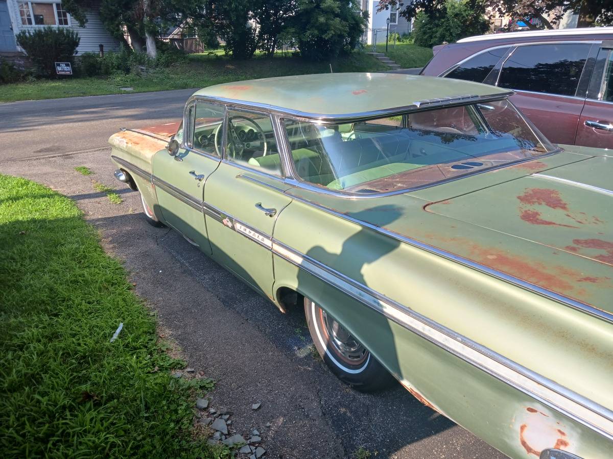 true barn find 1959 chevrolet impala sitting on blocks since 1993 needs a new life 233093 1.jpg