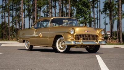 what happens to the 1955 chevrolet bel air gold car replica the team has just decided 232743 1.jpg