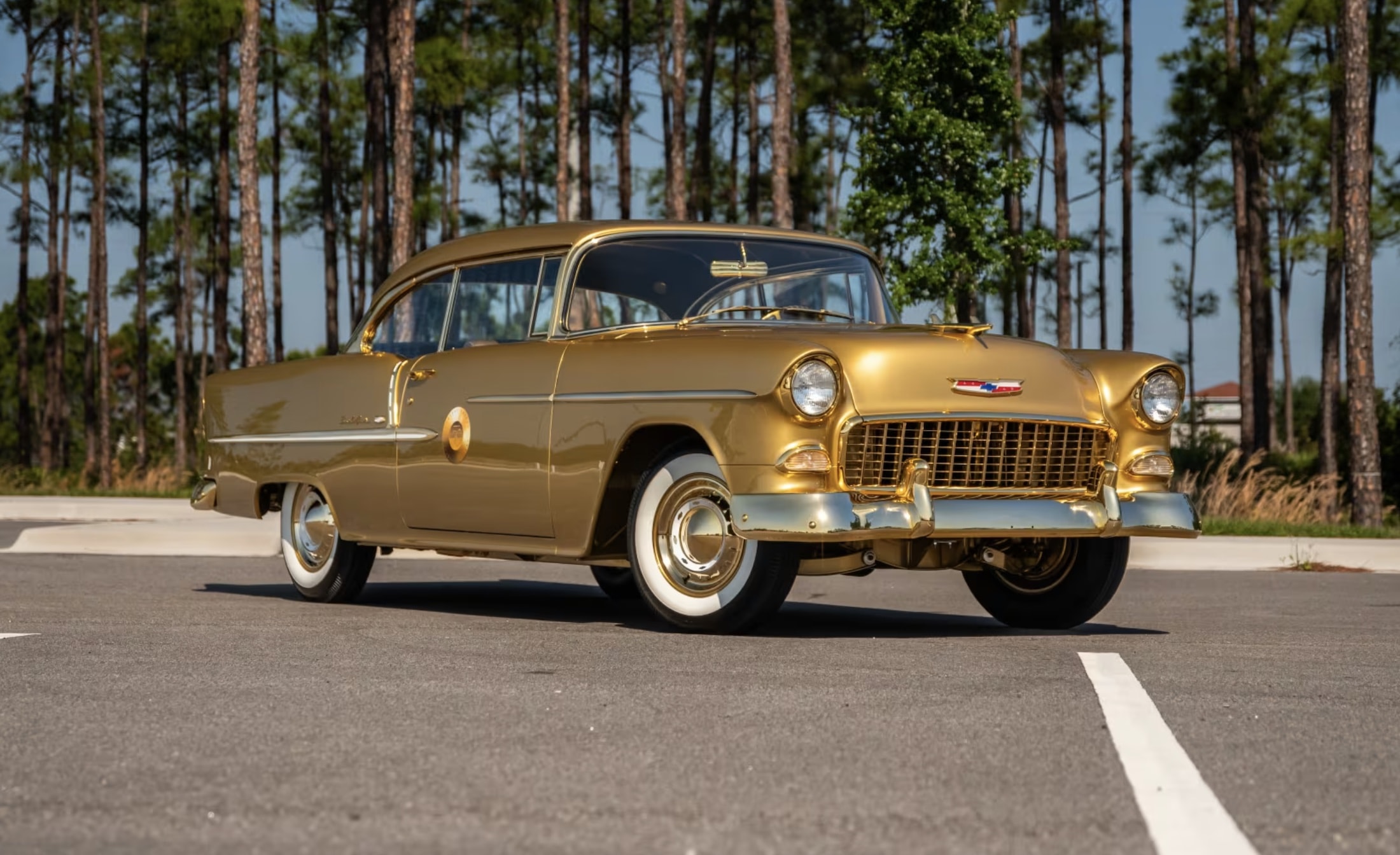 what happens to the 1955 chevrolet bel air gold car replica the team has just decided 232743 1.jpg