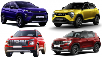 “Pertarungan Mobil SUV: Mahindra XUV 3XO vs Kia Sonet vs Tata Nexon vs Hyundai Venue” – Mesin, Harga, & Efisiensi Bahan Bakar Dibandingkan!