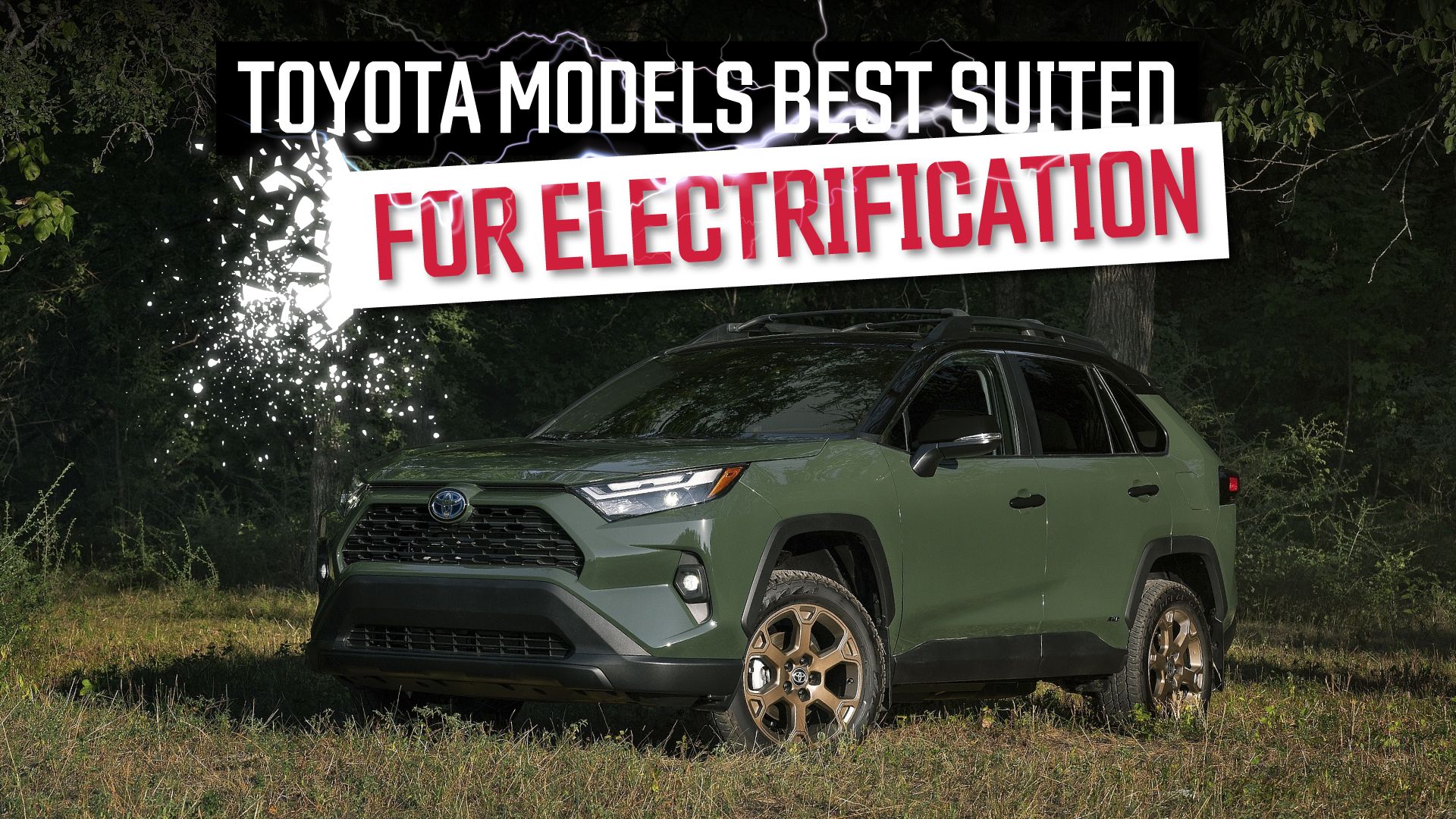 5 Toyota Models Best Suited For Electrification