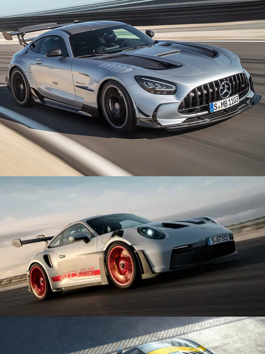 5 Super Cars With Highest Downforce At 200 Kmph, Mercedes Benz AMG GT Black Series, Ferrari 812 Competizone, Ferrari Enzo, Ferrari La Ferrari, Porsche 911 GT3 RS