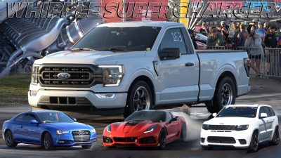 Balapan Seru Antara Ford F-150, Jeep Trackhawk, Corvette ZR1, dan Audi S6!