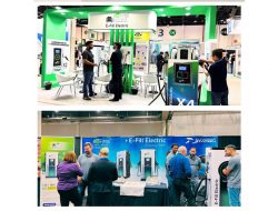 Teknologi E-Fill Elektrik Membawa Revolusi Mobilitas Listrik Global di Pameran Franchise Nasional, Houston, Texas, USA dan Puncak Inovasi Kendaraan Listrik, Abu Dhabi, UAE