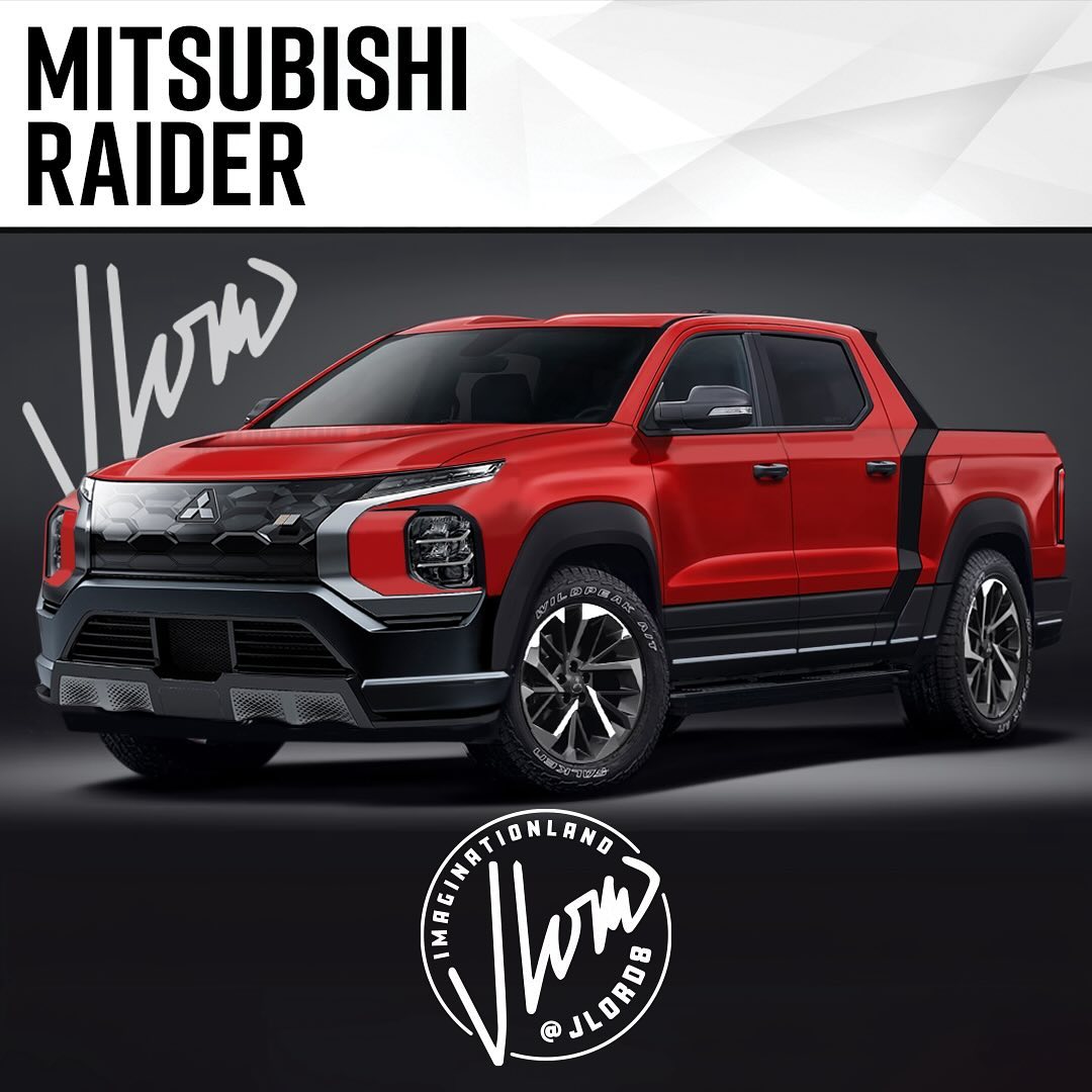 Mitsubishi Raider rendering by jlord8