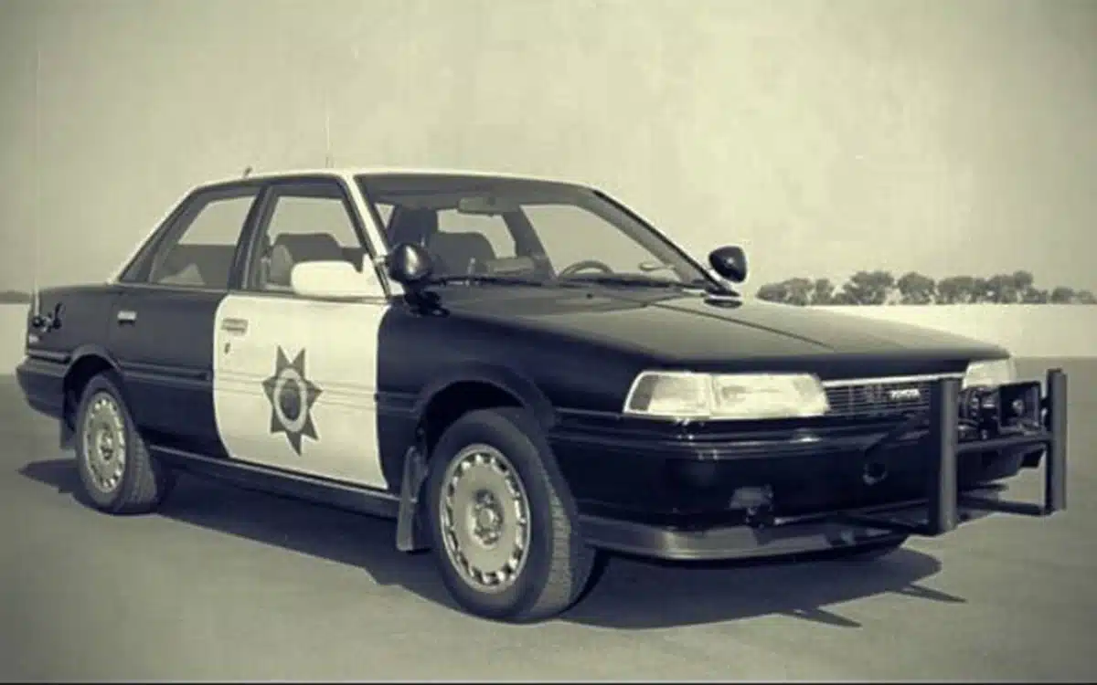 turbo toyota camry cop car CHP