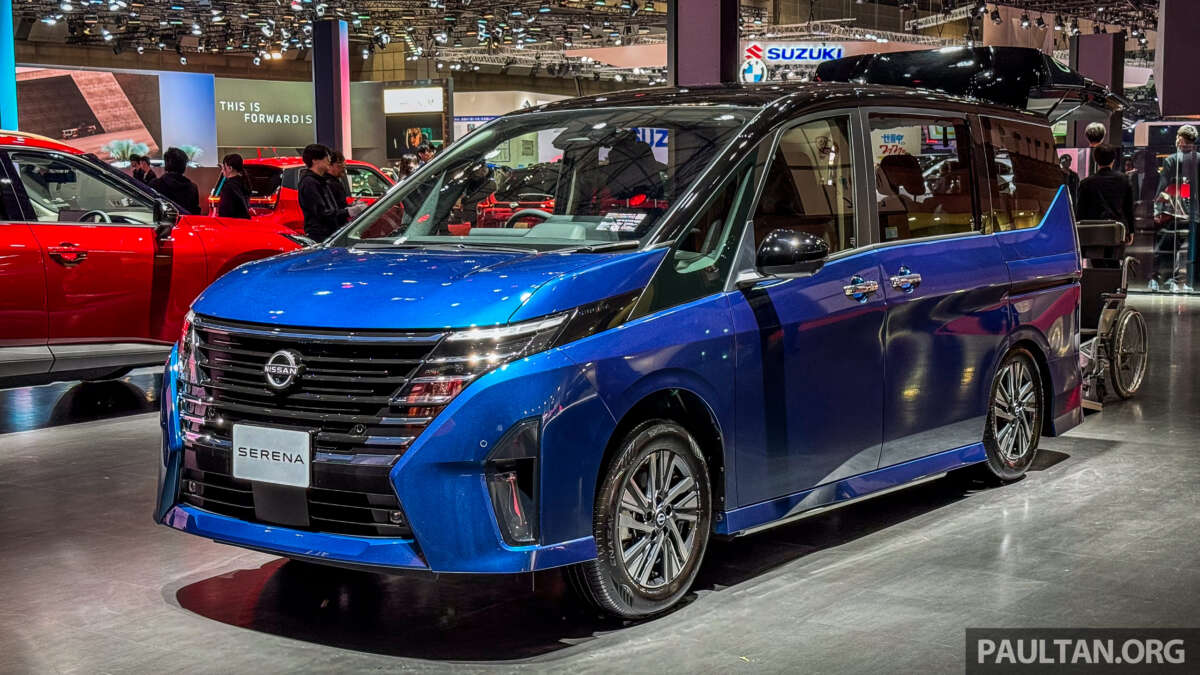 2023 C28 Nissan Serena on display – 2.0L NA and e-Power EV; already spied in Malaysia, launching soon?