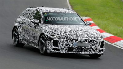 Penampakan misterius Audi RS 5 Avant hybrid di 2026