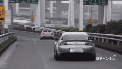 RX-8 Driver Goes Full Tokyo Drift…Into A Guardrail