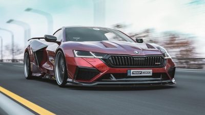 Skoda Supercar - Rendering