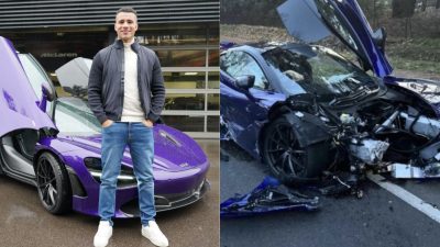 Streamer Kabur Setelah Mengendarai McLaren 720S dan Merusak Mobil!