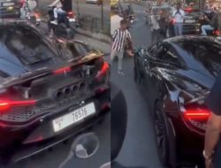 Video Viral: Aksi Hebat Petugas Keamanan Lindungi McLaren di Kemacetan