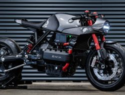 Masa Depan yang Berbau Nostalgia: BMW K1100RS café racer oleh Powerbrick yang Memikat