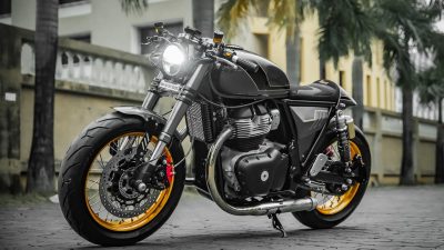 Hanzo Royal Enfield INT650: Rahasia Kafein yang Menyegarkan di Terobosan Interceptor