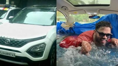 Aavesham Model: Kolam Renang di dalam Mobil Bikin YouTuber Sanju Techy Terkejut Tanpa Lisensi