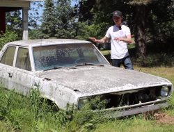 Penampakan Menakjubkan: Plymouth Valiant 1971 Mendapat Cuci Pertama Setelah 29 Tahun di Lapangan