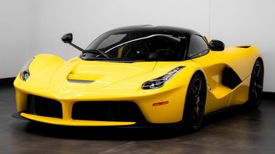 $4.4M Yellow 2014 Ferrari LaFerrari For Sale At Ferrari of Alberta