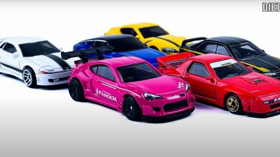 Inside the New Hot Wheels Japanese Car Culture Set of Six Cars