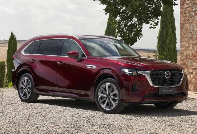 2024 Mazda CX-80 3-row SUV launches in Europe