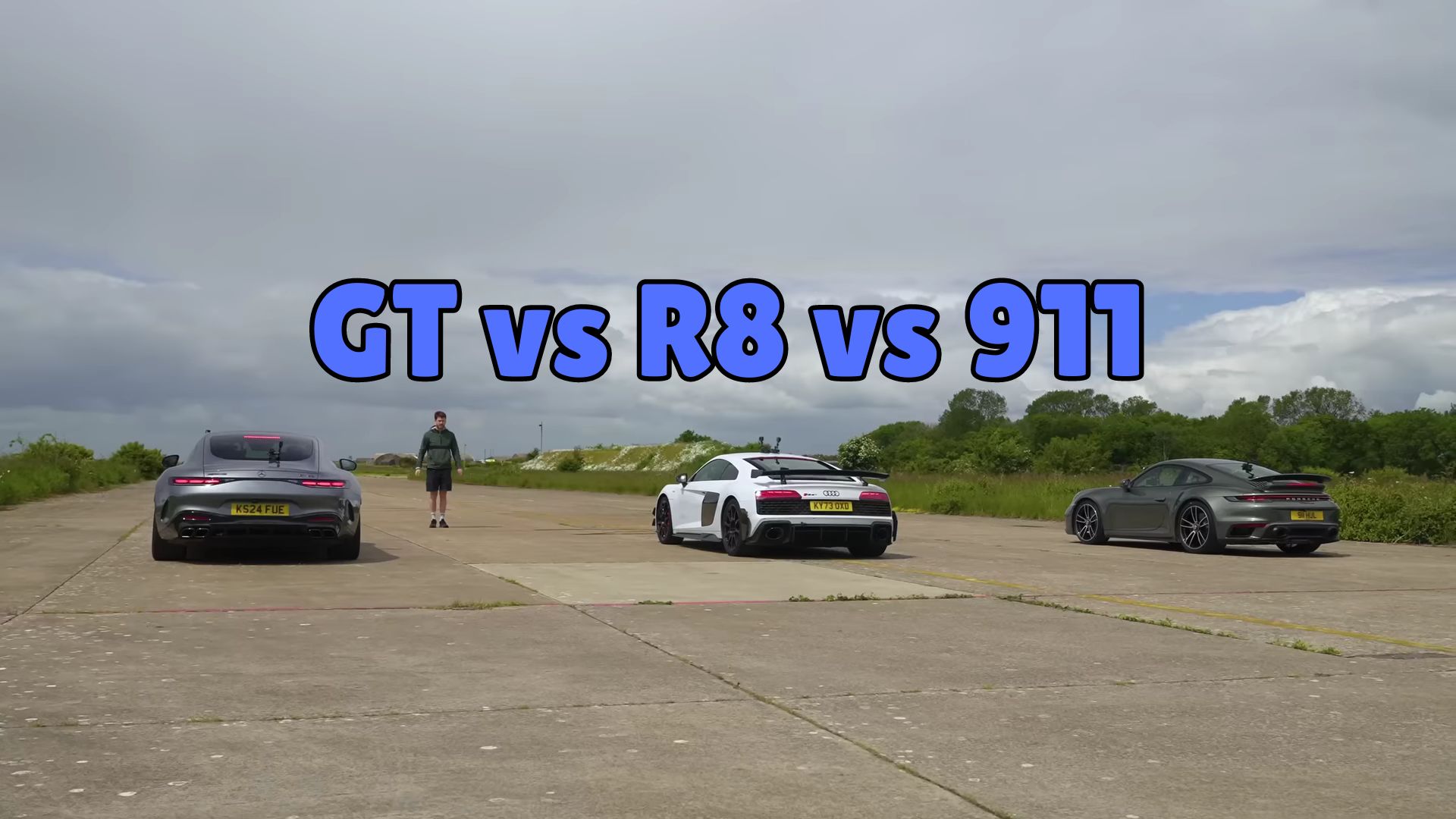 New AMG GT 63 v R8 GT v 911 Turbo: DRAG RACE