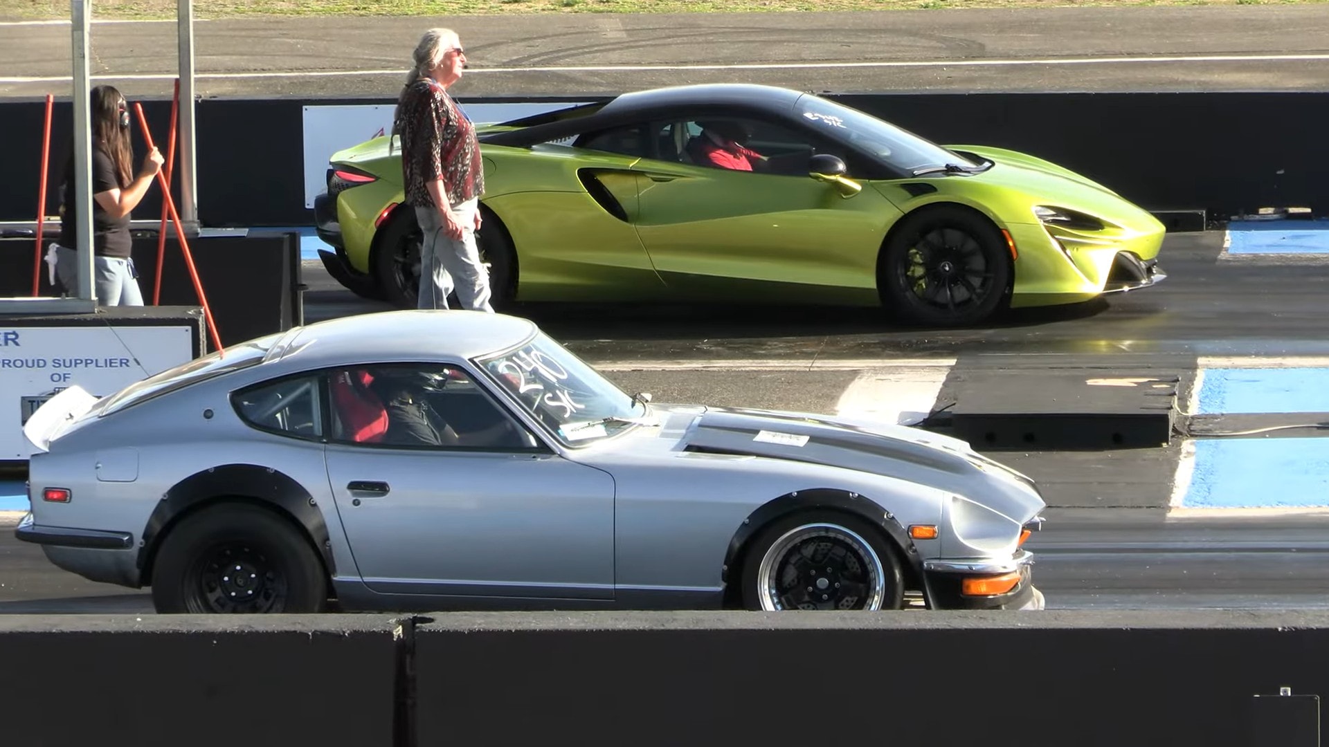 McLaren Artura vs Audi RS 5 Coupe & Datsun Z on Wheels Plus